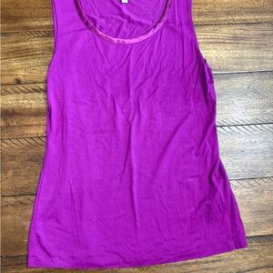 Banana Republic Women's Magenta Tank Top